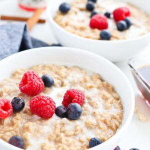 Maple Cinnamon Oatmeal