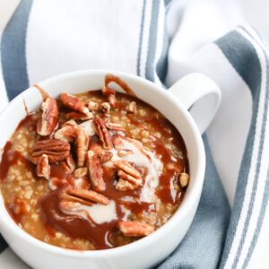 Pumpkin Spice Steel Cut Oats