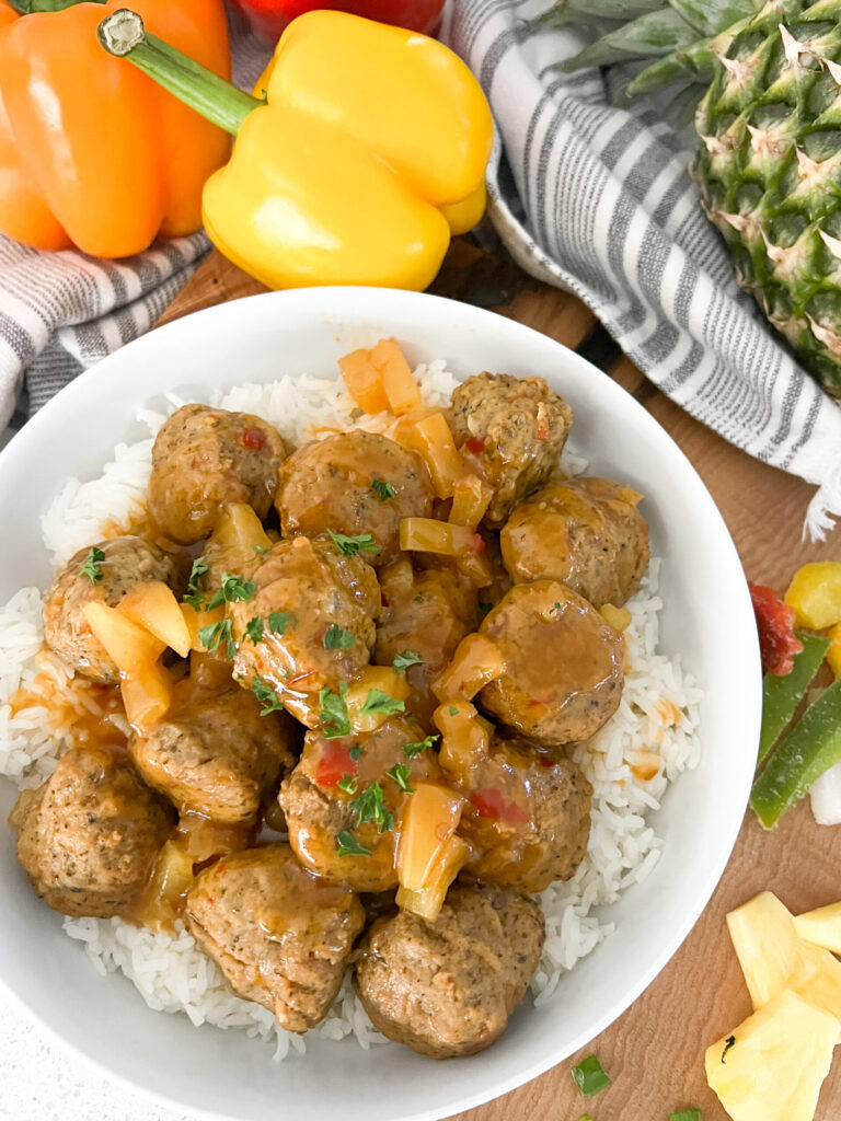 Sweet and Sour Meatballs