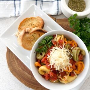 Tortellini in Tomato Sauce